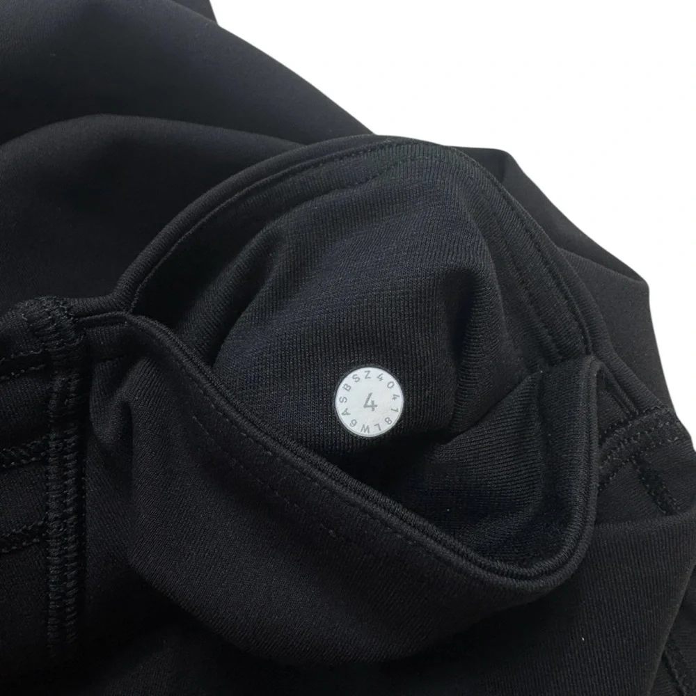 Lululemon Black High-Waisted Leggings Size 4